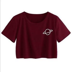Crop top short sleeved